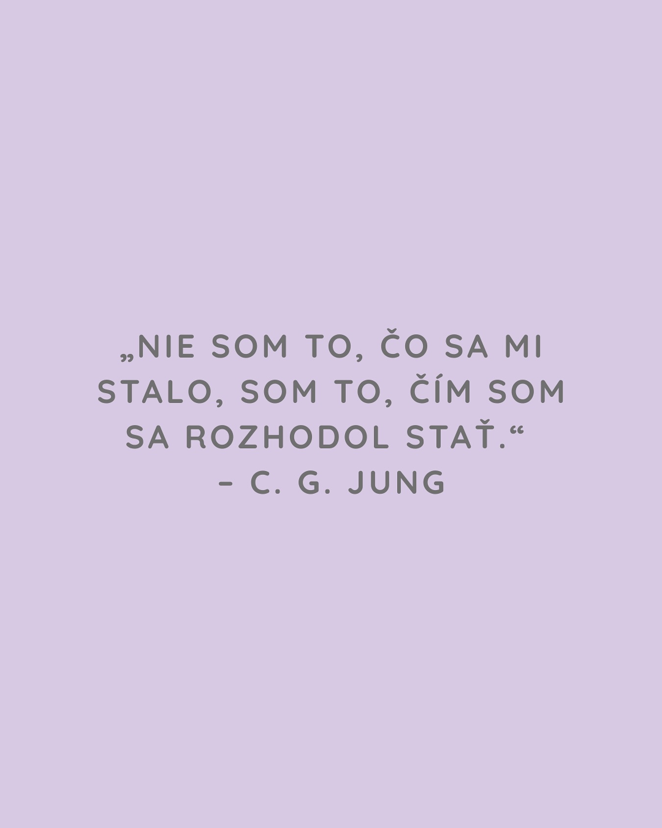 Každý z nás prešiel niečím náročným.
Niekedy sa cítime, akoby nás naše rany definovali. Ale Carl Jung nám pripomína: „Nie som to, čo sa mi stalo, som to, čím som sa rozhodol stať.“
Naše skúsenosti nás formujú, ale definuje nás naša reakcia na ne a naše rozhodnutia.
Je to odkaz, že aj napriek výzvam máme schopnosť rásť, učiť sa a pretvoriť samých seba v silnejšiu verziu.
Akú lekciu ste si vzali zo svojich prekážok? 💪
#CarlJung #osobnyrast #sila_mysle #osobnyrozvoj #inspiracia #citat